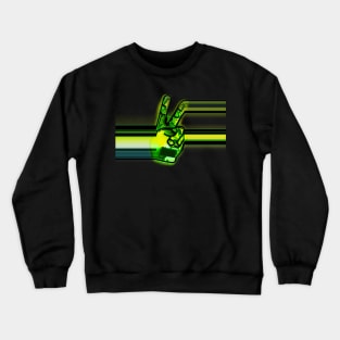 Peace Sign Crewneck Sweatshirt